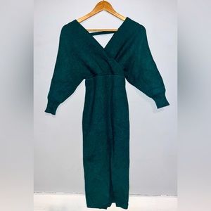 Elegant Green Women's Dress